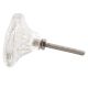 Clear Rectangle Glass Cabinet Knob Online